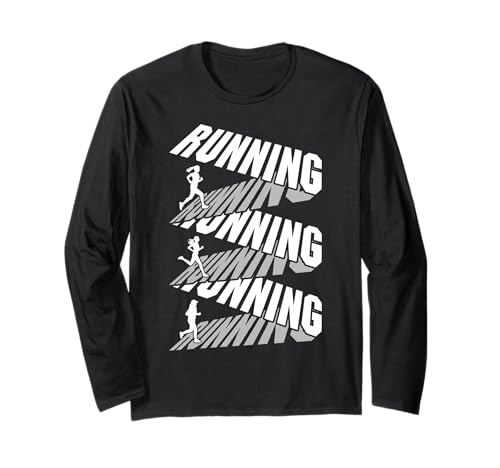 Runner Running Run Band Text Marathonläufer Damen Langarmshirt Runner Running Run Band Text Marathonläufer Damen Langarmshirt von Grandio Design Running Marathon Runner Training