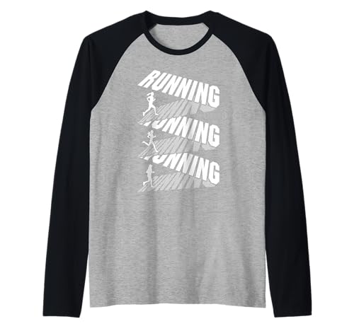 Runner Running Run Band Text Marathonläufer Damen Raglan Runner Running Run Band Text Marathonläufer Damen Raglan von Grandio Design Running Marathon Runner Training