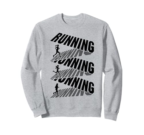 Runner Running Run Band Text Marathonläufer Damen Sweatshirt Runner Running Run Band Text Marathonläufer Damen Sweatshirt von Grandio Design Running Marathon Runner Training
