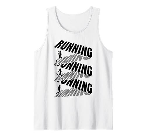 Runner Running Run Band Text Marathonläufer Damen Tank Top Runner Running Run Band Text Marathonläufer Damen Tank Top von Grandio Design Running Marathon Runner Training