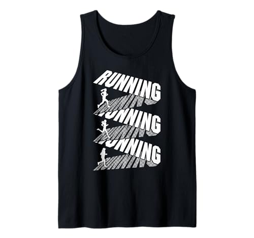Runner Running Run Band Text Marathonläufer Damen Tank Top Runner Running Run Band Text Marathonläufer Damen Tank Top von Grandio Design Running Marathon Runner Training