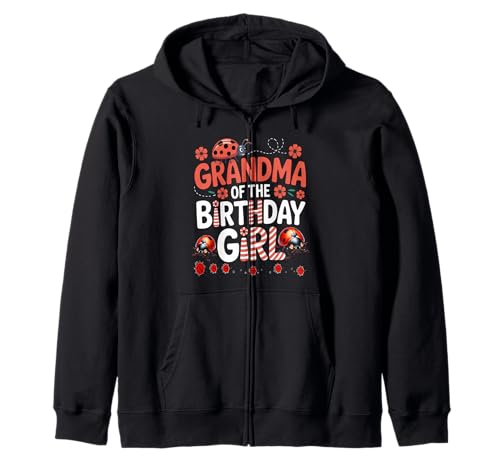 Liebenswerter Marienkäfer für Familien, Marienkäfer, für Damen Kapuzenjacke Liebenswerter Marienkäfer für Familien, Marienkäfer, für Damen Kapuzenjacke von Grandma OF THE BIRTHDAY GIRL Ladybug
