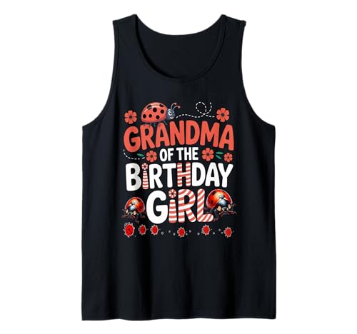 Liebenswerter Marienkäfer für Familien, Marienkäfer, für Damen Tank Top Liebenswerter Marienkäfer für Familien, Marienkäfer, für Damen Tank Top von Grandma OF THE BIRTHDAY GIRL Ladybug