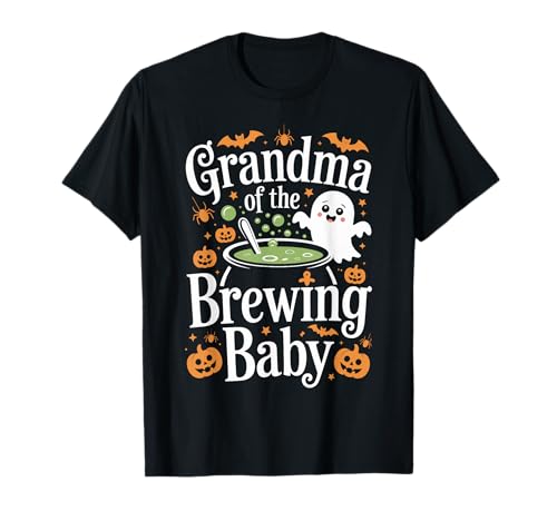 Gruselige Oma des Brauens Baby Lustiges Halloween Brauen T-Shirt Gruselige Oma des Brauens Baby Lustiges Halloween Brauen T-Shirt von Grandma of the Brewing Baby Halloween