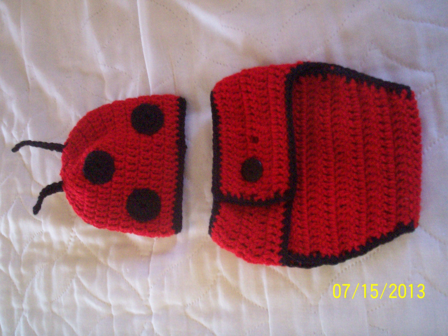 Lady Bug Hut & Windel-Abdeckung von GrandmasCraftsCloset