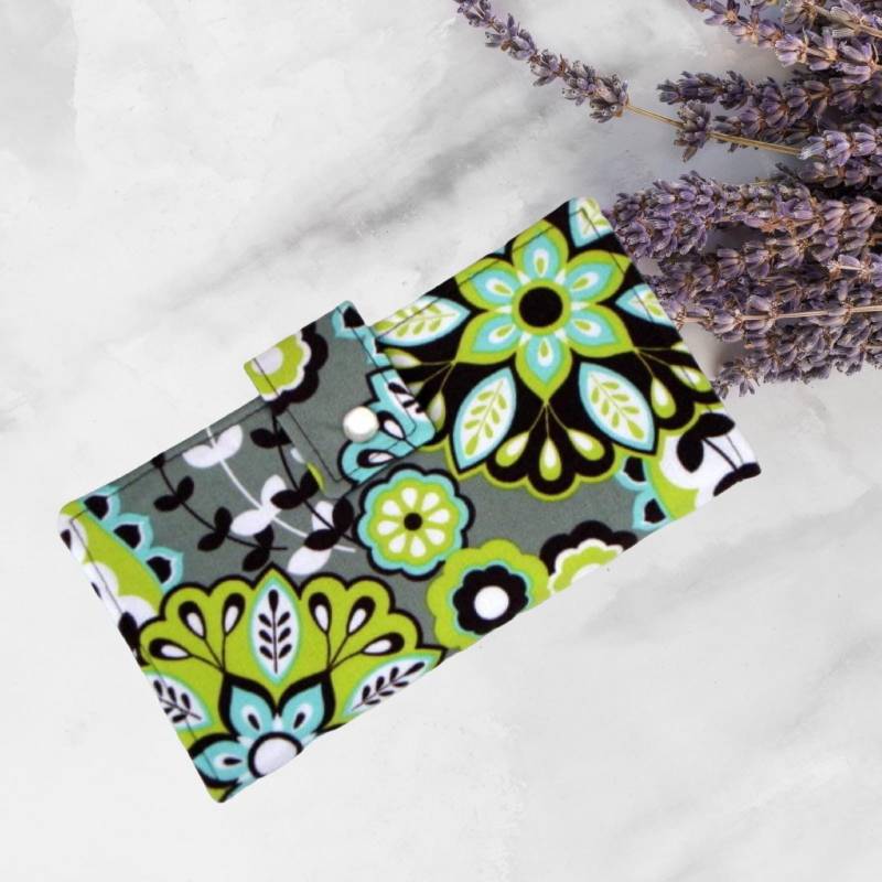 Florale, Zweifache Geldbörse Scheckheft-Geldbörse, Geldbörse, Kreditkartenfächer Florale, Zweifache Geldbörse Scheckheft-Geldbörse, Geldbörse, Kreditkartenfächer von GrandmasLittleLilly