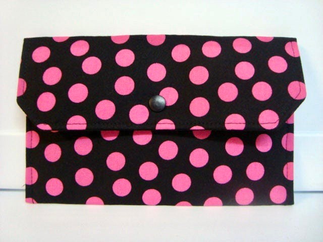 Coupon/Bargeld Budget Clutch Organizer - Schwarz Mit Pinken Punkten Coupon/Bargeld Budget Clutch Organizer - Schwarz Mit Pinken Punkten von GrandmasLittleLilly