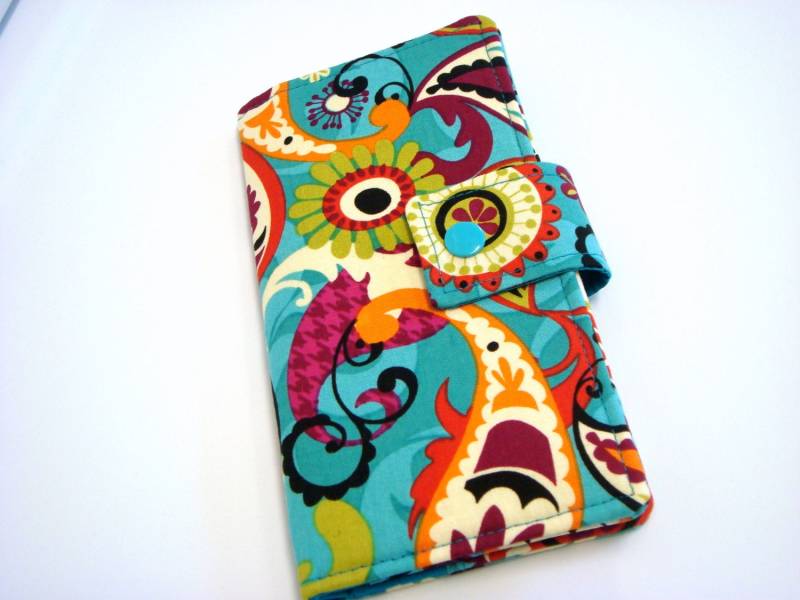 Türkis Paisley Iphone Hülle Handgemachter Handy Kartenhalter Türkis Paisley Iphone Hülle Handgemachter Handy Kartenhalter von GrandmasLittleLilly
