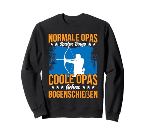 Grandpa Bogenschießen Vatertag Bogenschießen Bogenschießen Bögen Herren Sweatshirt von Grandpa Archery Father's Day