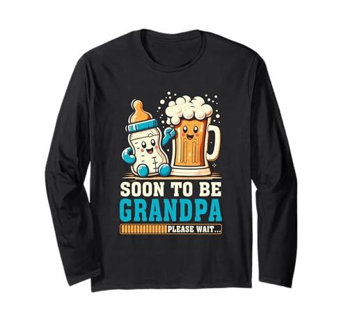 Soon To Be Grandpa Baby Ankündigung Erwartet Großvater Langarmshirt Soon To Be Grandpa Baby Ankündigung Erwartet Großvater Langarmshirt von Grandpa Baby Expecting Grandfather