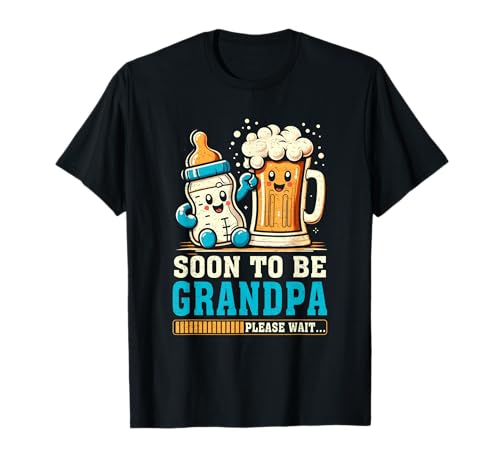 Soon To Be Grandpa Baby Ankündigung Erwartet Großvater T-Shirt Soon To Be Grandpa Baby Ankündigung Erwartet Großvater T-Shirt von Grandpa Baby Expecting Grandfather