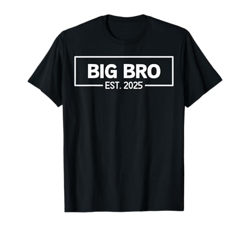 Kinder, die zum Big Brother befördert wurden, steigen auf Big Bro East 2025 auf T-Shirt Kinder, die zum Big Brother befördert wurden, steigen auf Big Bro East 2025 auf T-Shirt von Grandparents Day Father's Day Mother's Day Tee