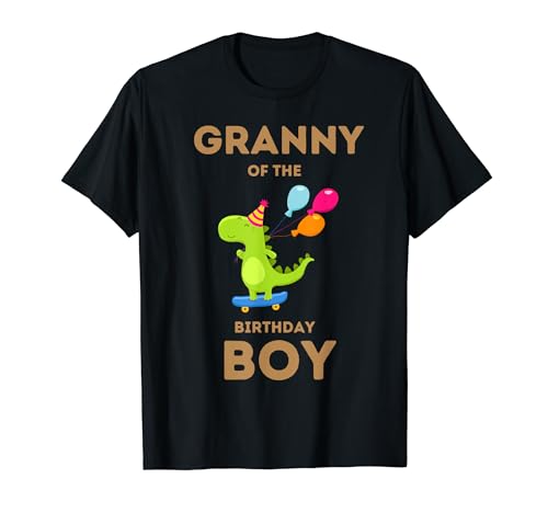 Granny Of The Birthday Boy Dinosaurier Shirt T-Shirt Granny Of The Birthday Boy Dinosaurier Shirt T-Shirt von Granny Of The Birthday Boy Dinosaur Shirt