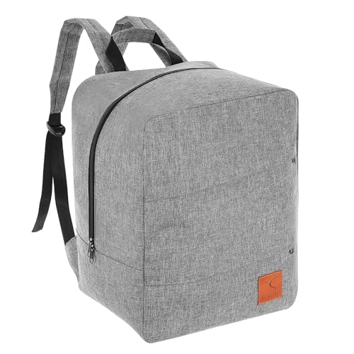 Granori Handgepäck Rucksack 40x30x20 cm Advanced - Modischer & leichter Flugzeug Kabinengepäck Reiserucksack 30 l Weekender | Vielseitig einsetzbare Unisex Reisetasche für Damen und Herren (Grau) von Granori