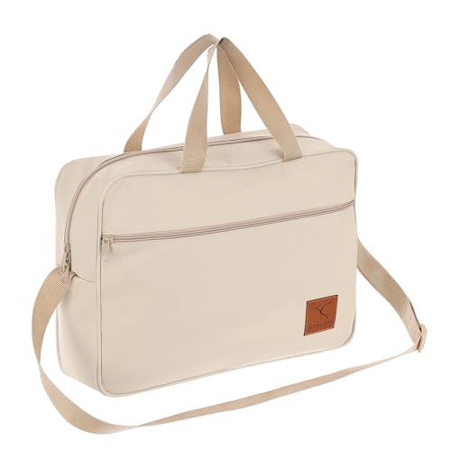 Granori Leichte Damen Handgepäck Reisetasche 40x30x10 cm – Minimalistische Flugzeug Kabinengepäck Tasche ideal für Flug mit Lufthansa von Granori