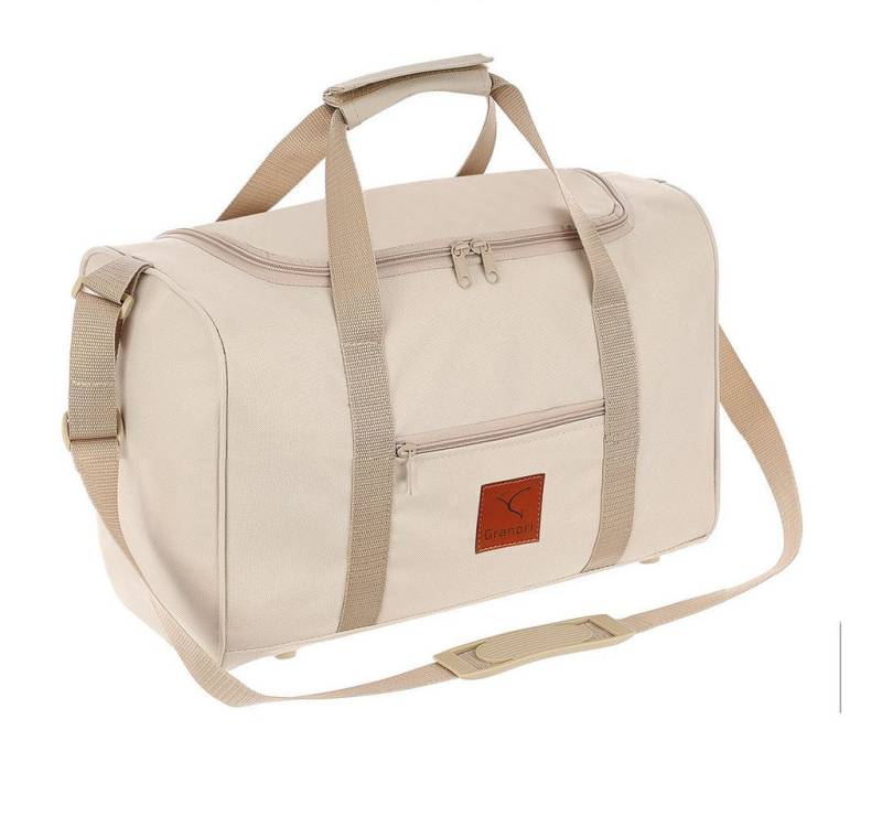Granori Reisetasche 40x30x25 cm Flugzeug Handgepäck für Eurowings – leicht & max. Platz (Modell ET2), mit abschließbarem Fach und verstellbarem Schultergurt, 30 l Volumen von Granori