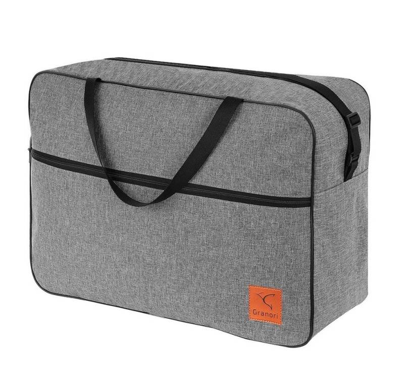 Granori Reisetasche 55x40x20 cm großes Handgepäck mit Schultergurt – leicht & viel Platz (über 40 l Fassungsvermögen), entspricht IATA Empfehlungen für Flugzeug-Kabinengepäck von Granori
