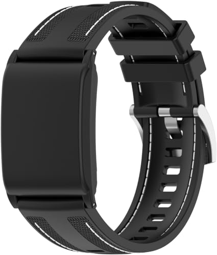 Gransho kompatibel mit WHOOP 5.0 LIFE MG / 5.0 PEAK / 4.0/3.0/5.0 One Uhrenarmbänder Soft Silikon Classic Ersatz NO250921 (Black) von Gransho