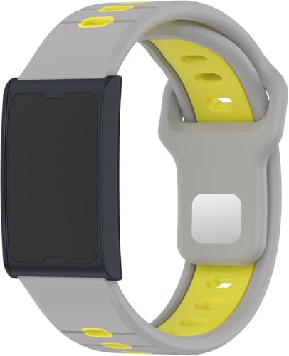 Silikon Uhrenarmband kompatibel mit Amazfit BIP U/GTS 2e / Bip3 Pro/GTS 2 / Active, mit Schnellverschluss NO250708 (20mm, Pattern C) von Gransho