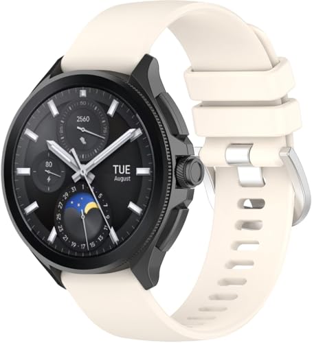 kompatibel mit Garmin Active S/Venu 2S / Vivoactive 4S / Forerunner 265S / Move 3S Uhrenarmbänder Soft Silikon Classic Ersatz NO250827 (18mm, Pattern A) von Gransho