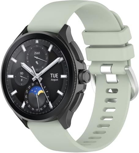 kompatibel mit Garmin Active S/Venu 2S / Vivoactive 4S / Forerunner 265S / Move 3S Uhrenarmbänder Soft Silikon Classic Ersatz NO250827 (18mm, Pattern B) von Gransho