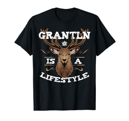 Grantler Grantln Is A Lifestyle Bayern Trachtenshirt Herren T-Shirt von Grantler Shirts