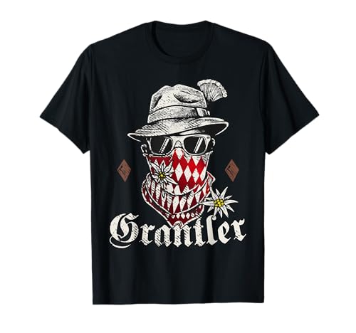 Grantler T-Shirt Herren Trachtenshirt Bayrische T-Shirt von Grantler Trachtenshirt