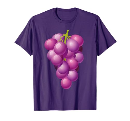 Traubenhemd für Erwachsene, Herren, Damen, Kinder, Trauben-Kostüm T-Shirt von Grapes Costume Shirts