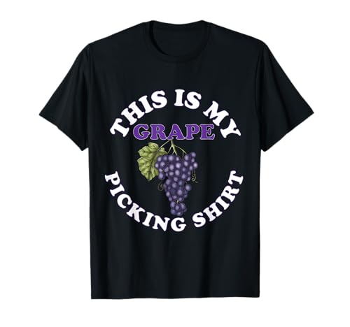 Traubenerntezeit - This is My Grape Picking Men Women T-Shirt Traubenerntezeit - This is My Grape Picking Men Women T-Shirt von Grapes Season
