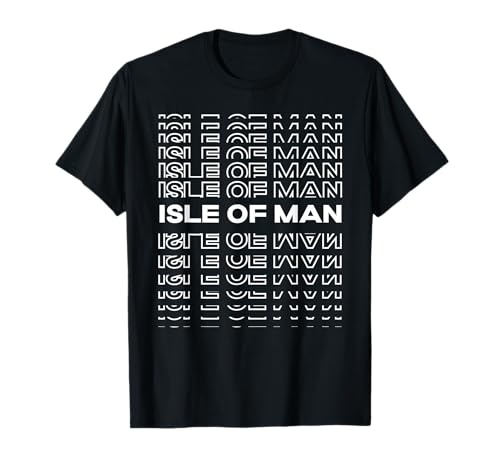 Minimalistische Insel - Isle of Man Moderne Isle of Man T-Shirt Minimalistische Insel - Isle of Man Moderne Isle of Man T-Shirt von Graphic Isle of Man Gift For Men & Women
