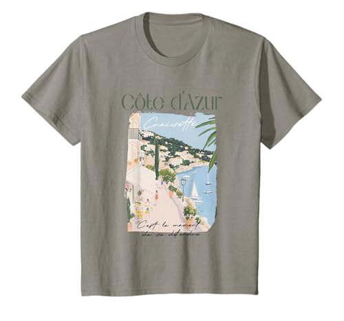 Kinder Travel Cote d'Azur T-Shirt von Graphic T-Shirt