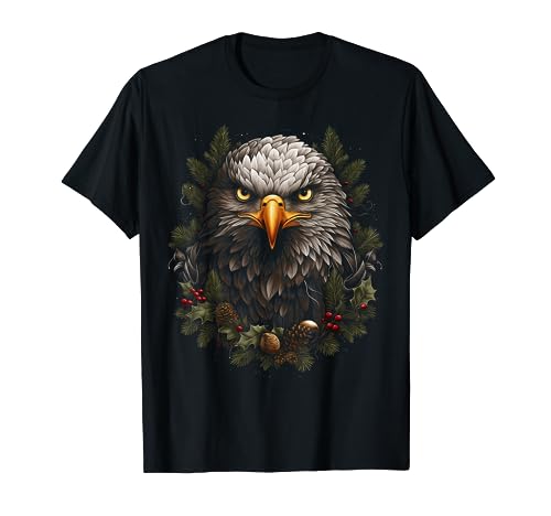 Adler Weihnachten Grafik T-Shirts für Männer Frauen T-Shirt von Graphic Tees Men Women Boys Girls