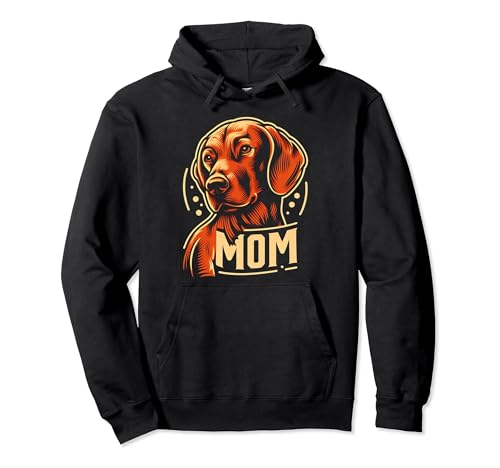 Vizsla Dog Mom Graphic Tees für Damen Herren Pullover Hoodie von Graphic Tees Men Women Boys Girls