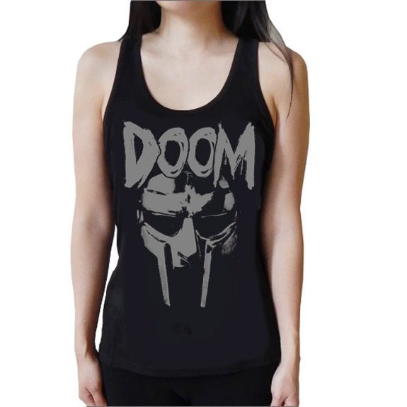 Mf Doom Damen Racerback Tank Top von GraphicVillain