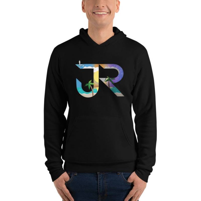 Graphicaljerry Tag & Nacht Fleece Hoodie Graphicaljerry Tag & Nacht Fleece Hoodie von Graphicaljerry