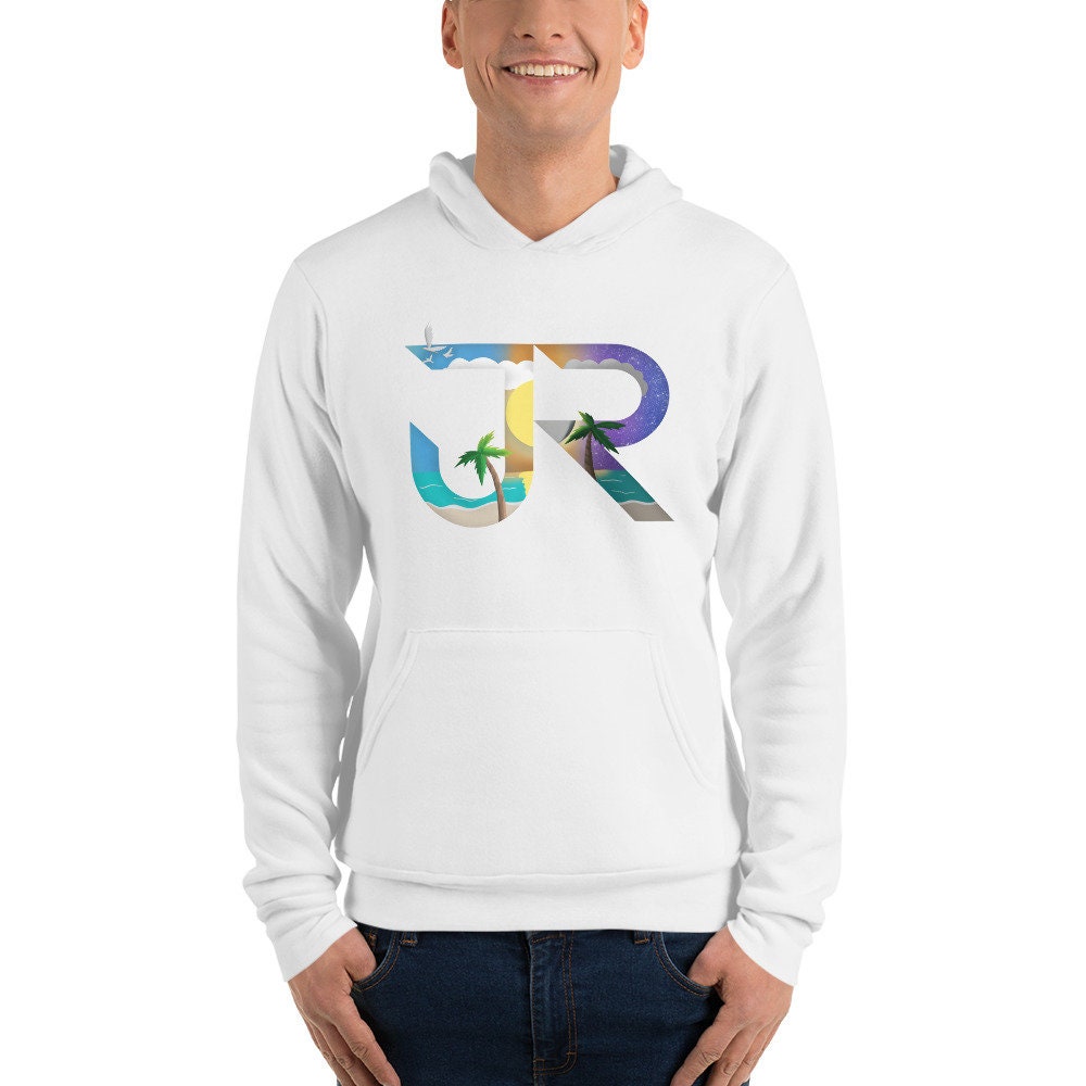 Graphicaljerry Tag & Nacht Fleece Hoodie Graphicaljerry Tag & Nacht Fleece Hoodie von Graphicaljerry