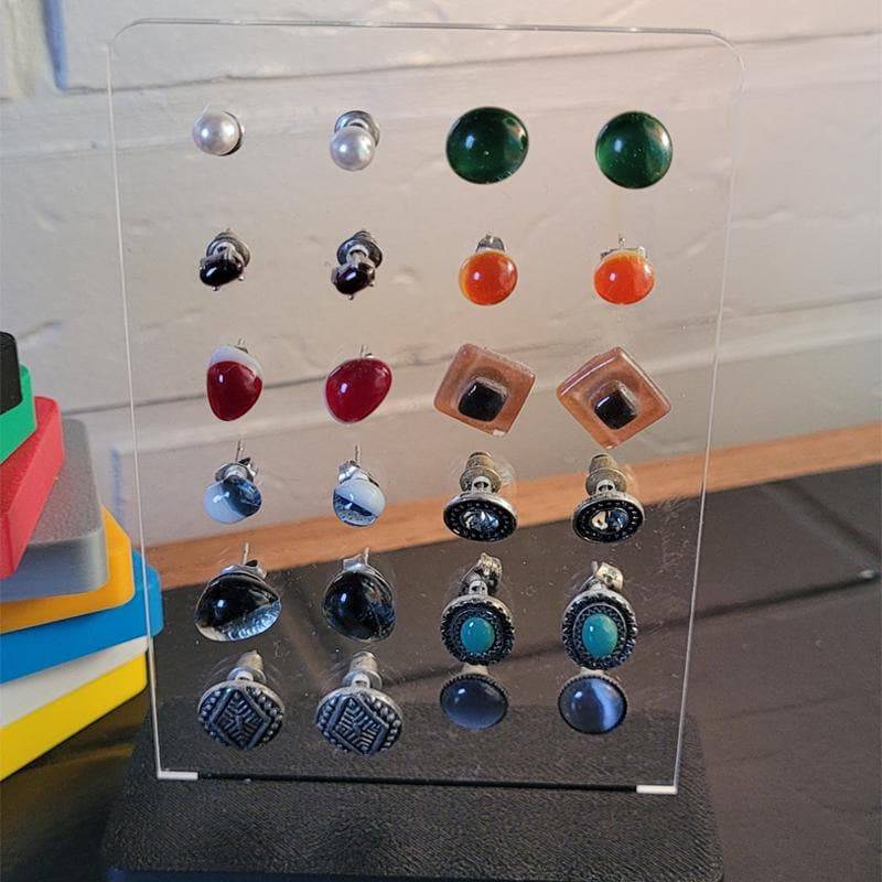 Display Für 12 Paar Ohrstecker Display Für 12 Paar Ohrstecker von Graphiplex