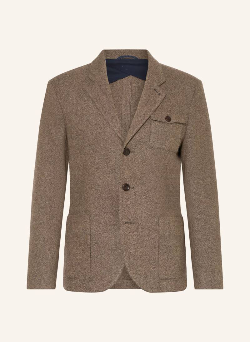 Grasegger Sakko Natz Extra Slim Fit beige von Grasegger