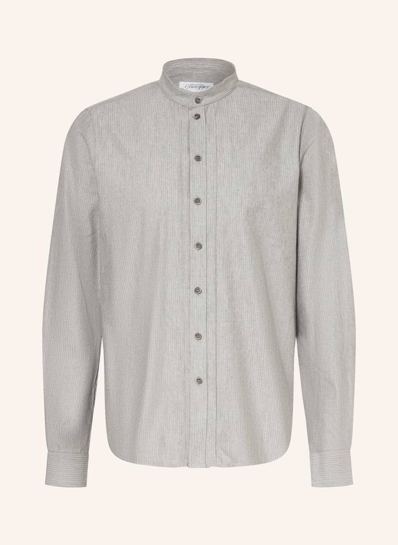 Grasegger Trachtenhemd Regular Fit grau von Grasegger