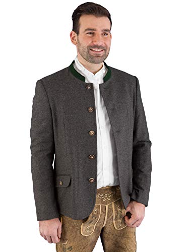 Grasegger Trachtenjacke Diridari Obolus anthrazit 56 von Grasegger