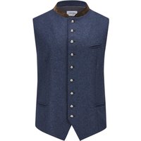 Grasegger Trachtenweste Aurach aus Loden mit Metallknöpfen von Grasegger