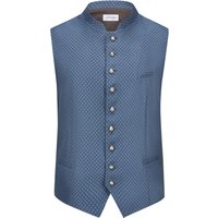 Grasegger Trachtenweste mit feinem Muster und Stretch von Grasegger