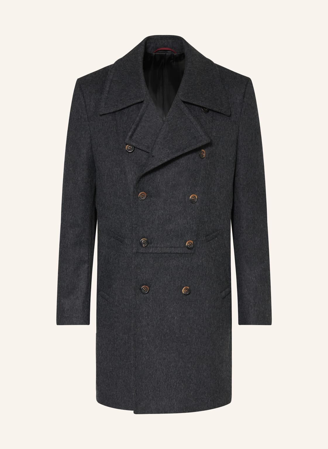 Grasegger Wollmantel Cadoc grau von Grasegger