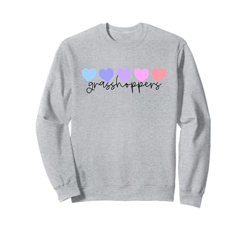 Grashüpfer oder Grashüpfer Liebhaber Herz Frauen Mädchen oder Mama Sweatshirt Grashüpfer oder Grashüpfer Liebhaber Herz Frauen Mädchen oder Mama Sweatshirt von Grasshopper Heart Lover Apparel Co