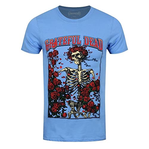 Grateful Dead Herren T-Shirt Bertha and Logo blau von Grateful Dead