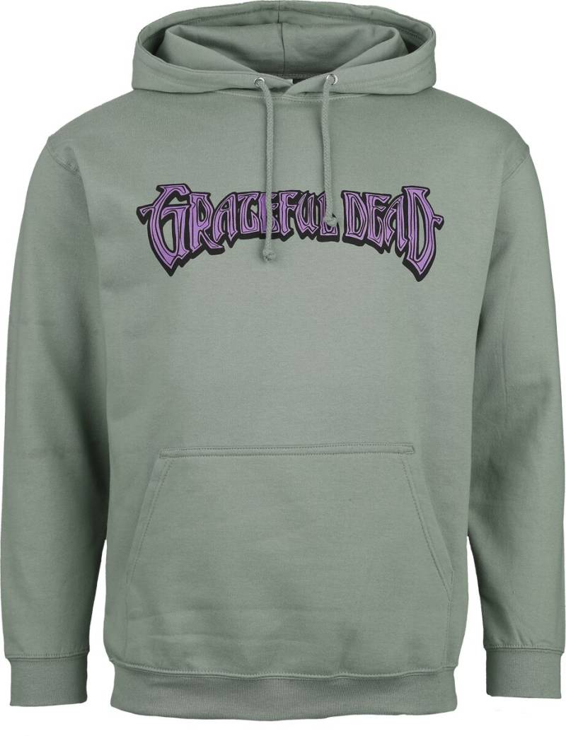 Grateful Dead Kapuzenpullover - Skull & Rose 60th - S bis XL - für Männer - Größe XL - grün  - Lizenziertes Merchandise! von Grateful Dead