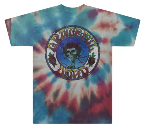Grateful Dead Unisex-Erwachsene Excl Bertha Color Burst T-Shirt, Mehrfarbig, XL von Grateful Dead