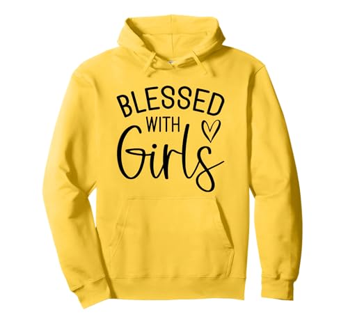 Gesegnet mit Mädchen Pullover Hoodie Gesegnet mit Mädchen Pullover Hoodie von Grateful Moms
