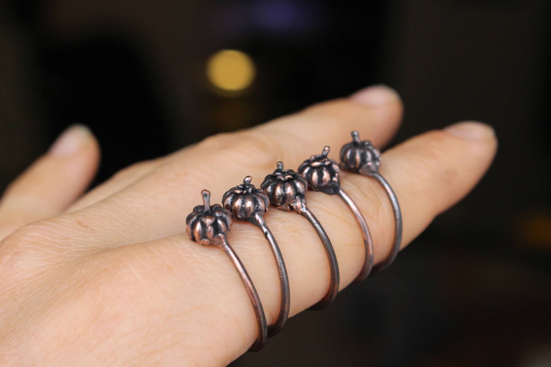 Kürbis Ringe, Frankreich Schmuck von GratefullyDreaming