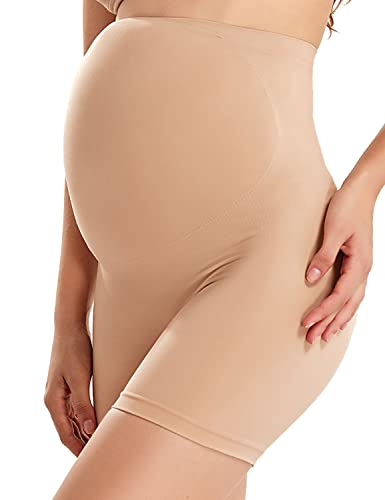 Gratlin Damen Seamless Umstands Schwangerschaft Unterhose Shorts Natürlich S von Gratlin